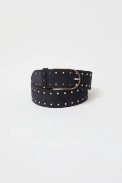 La Smala Velours Belt in Bleu Universe^No.6 Store Outlet