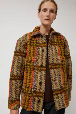 Lamington Jacket in Multicolored Check^No.6 Store Online