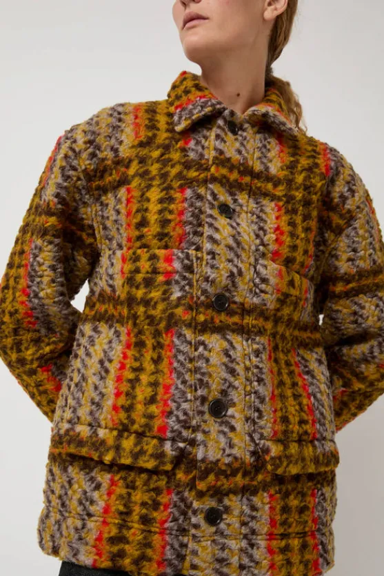Lamington Jacket in Multicolored Check^No.6 Store Online