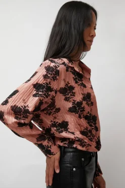 Lana Top in Blush Shadow^No.6 Store Discount