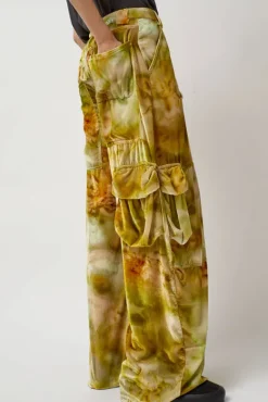 Lawn Cargo Pant in Sage Molten Floral^No.6 Store Outlet