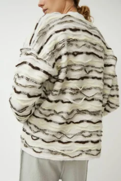 Lio Cardigan in Salt^No.6 Store Discount
