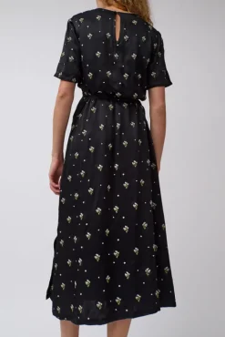 Lola Dress in Black Embroidered^No.6 Store Hot