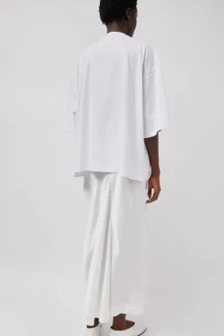 Long Sequin Skirt in White^No.6 Store Clearance