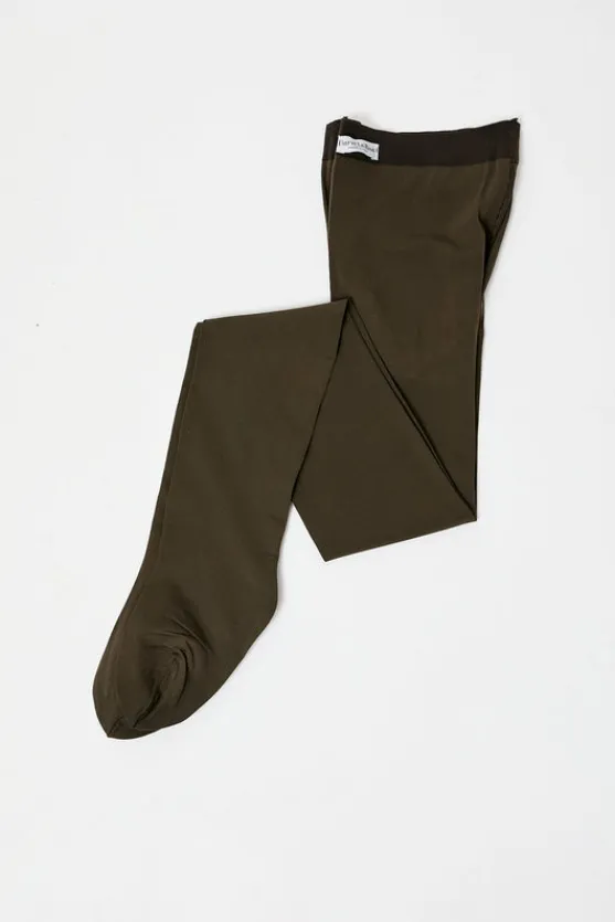 Lycra Tights in Khaki^No.6 Store Best