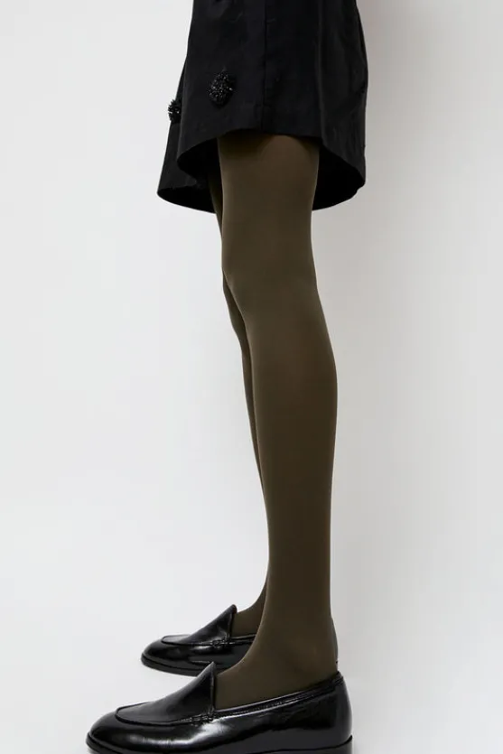 Lycra Tights in Khaki^No.6 Store Best