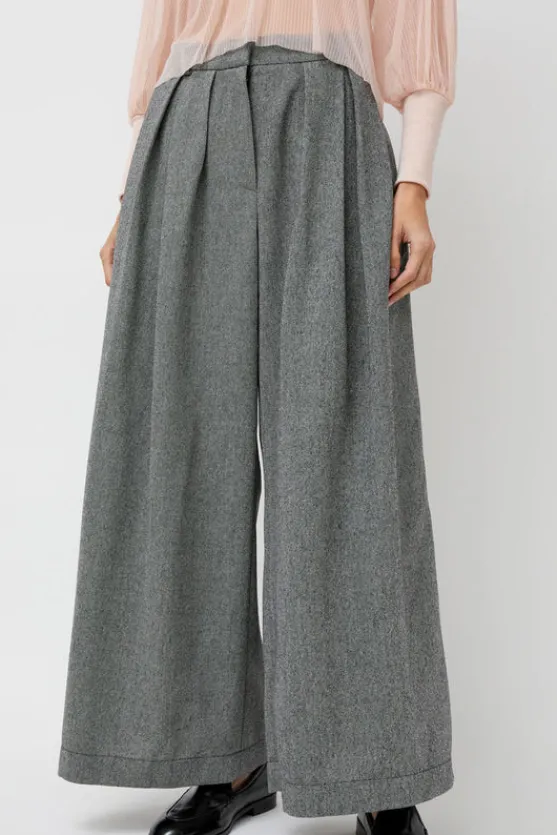 Margot Trouser in Grey and Pale^No.6 Store New