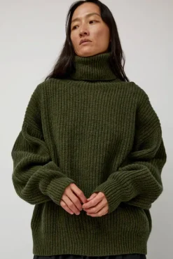 Mea Turtleneck in Forest^No.6 Store Clearance