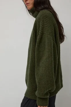 Mea Turtleneck in Forest^No.6 Store Clearance