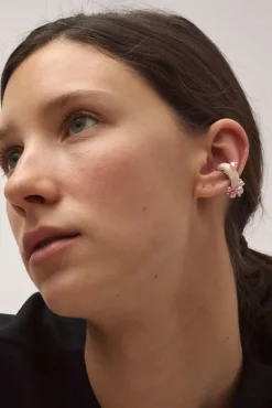 Merry Me Earcuff in White^No.6 Store Clearance