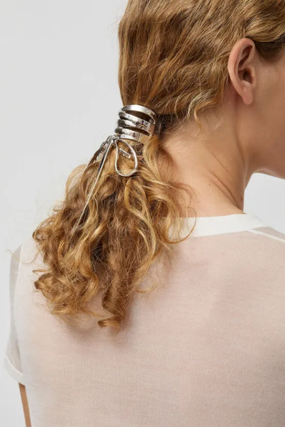 Metal Bow Clip in Silver^No.6 Store Best