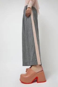 Mia Mule in Brown and Red^No.6 Store Hot