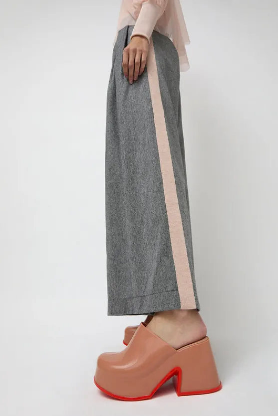 Mia Mule in Brown and Red^No.6 Store Hot