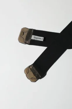Micro Crystals Belt in Black^No.6 Store Fashion