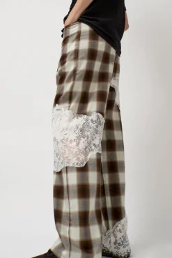 Mikaela Jean in Light Brown Plaid^No.6 Store Fashion