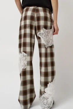Mikaela Jean in Light Brown Plaid^No.6 Store Fashion
