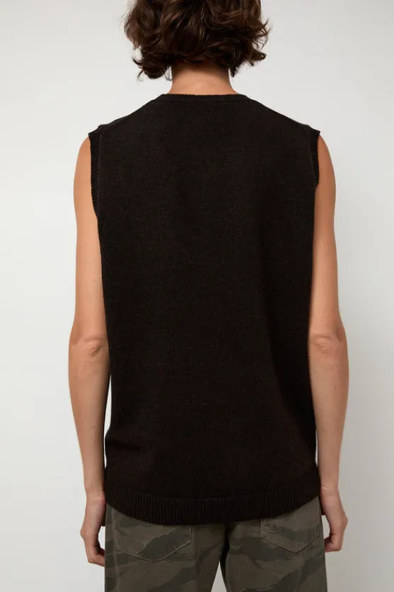 Milano Vest in Ebony^No.6 Store Fashion