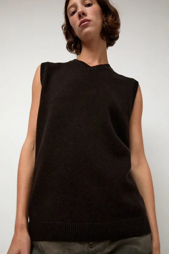 Milano Vest in Ebony^No.6 Store Fashion
