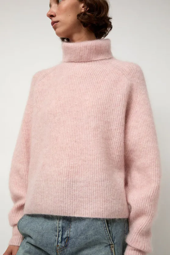Mohair High Neck in Blush^No.6 Store Best