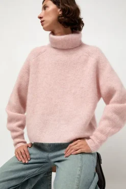 Mohair High Neck in Blush^No.6 Store Best