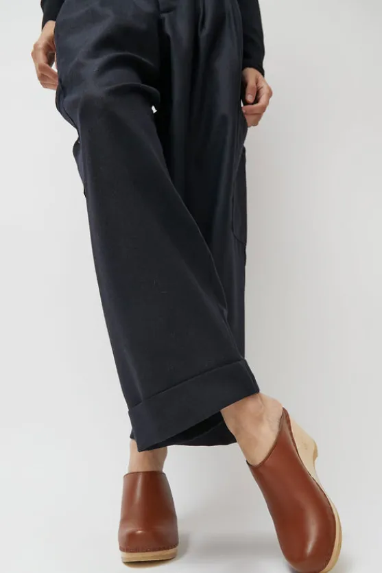New School Clog on Wedge in British Tan^No.6 Store Outlet