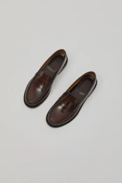 New York Loafer in Caramel^No.6 Store Clearance