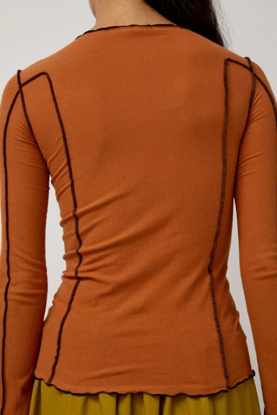 Omato Long Sleeve in Dre Orange^No.6 Store Discount