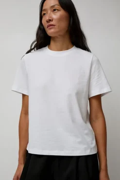 Organic Cotton Classic Tee in White^No.6 Store Outlet