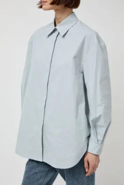 Oversized Shirt in Blue^No.6 Store Outlet