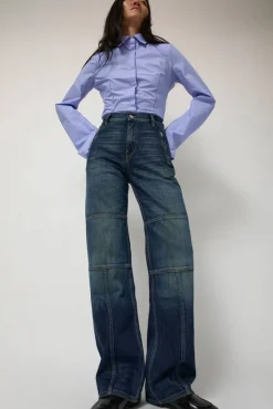 Palerma Biker Pants in Navy^No.6 Store Clearance