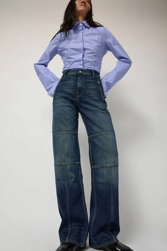Palerma Biker Pants in Navy^No.6 Store Clearance