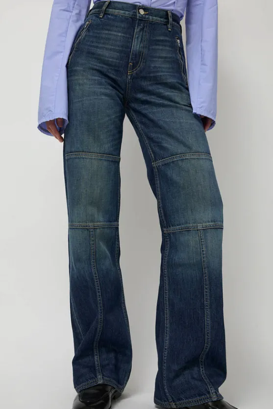 Palerma Biker Pants in Navy^No.6 Store Clearance