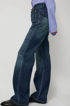 Palerma Biker Pants in Navy^No.6 Store Clearance