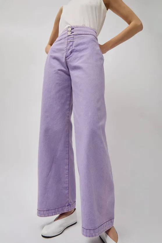 Picnic Pant in Lilac^No.6 Store Best