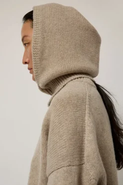 Plain Hood in Beige^No.6 Store Outlet