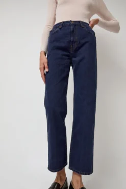 Plein High Rise Straight in Van Blue^No.6 Store Hot