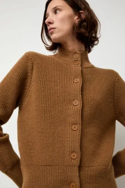 Raw Blouson Cardigan in Bronze^No.6 Store Outlet