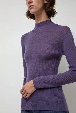 Ribalpa Turtleneck in Lilac^No.6 Store Hot