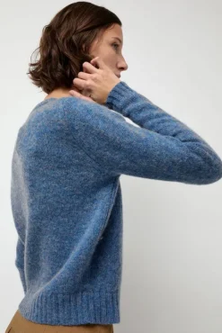 Scottish Cardigan in Greekblue^No.6 Store Fashion