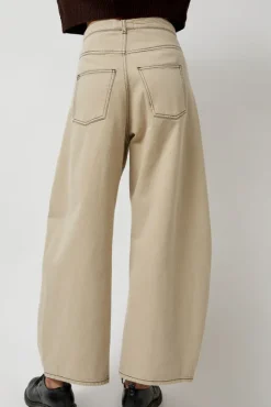 Shade Denim Pants in Tan^No.6 Store New