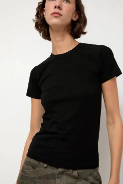 Shrunken Tee in Black^No.6 Store Fashion