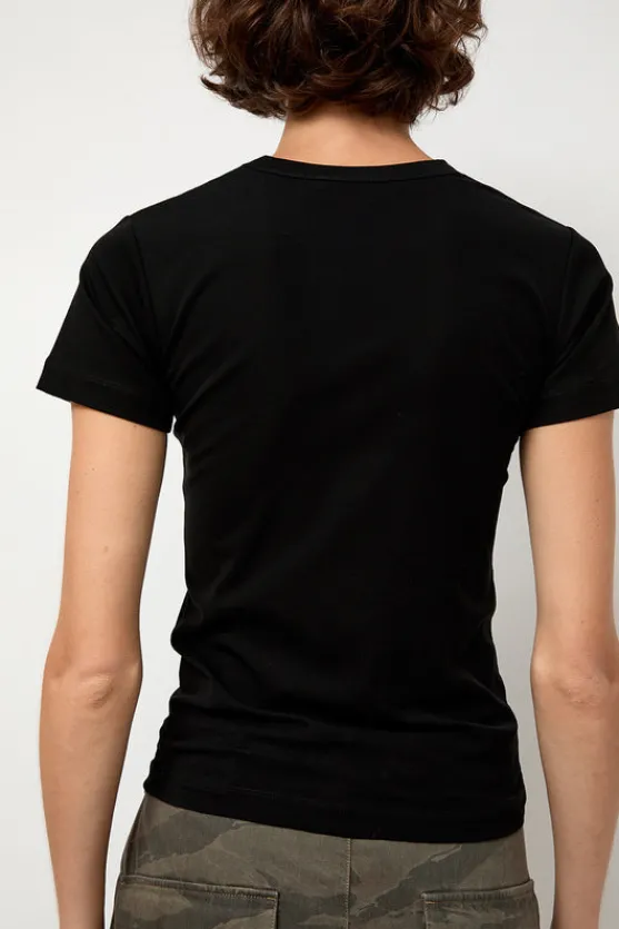 Shrunken Tee in Black^No.6 Store Fashion