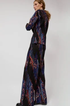 Silhouette Plisse Pant in Blue Shadow Wing^No.6 Store Clearance