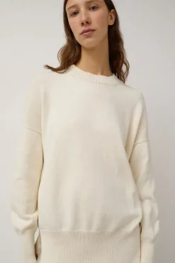 Simple Crewneck in White^No.6 Store Online