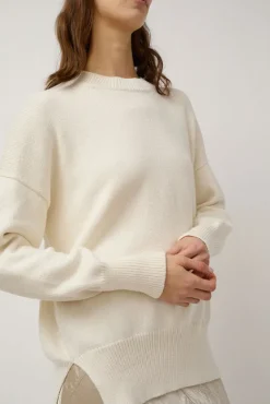 Simple Crewneck in White^No.6 Store Online