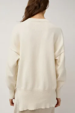 Simple Crewneck in White^No.6 Store Online