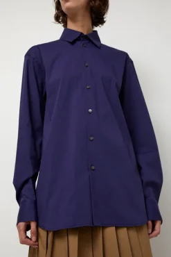 Slim Long Shirt in Ultramarine^No.6 Store Clearance