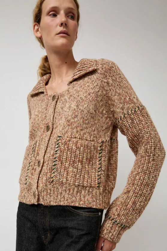 Stitch Cardigan in Fall Mix^No.6 Store Fashion