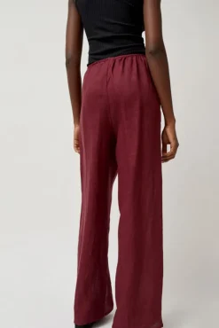 Stoa Pants in Stome Burgundy^No.6 Store Fashion