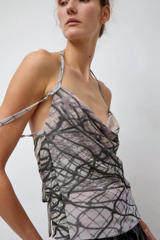 Strap Top in Print^No.6 Store Discount